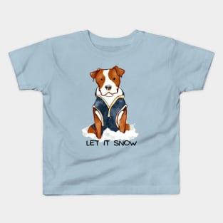 LET IT SNOW - Boxer Kids T-Shirt